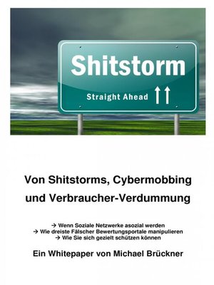 cover image of Von Shitstorms, Cybermobbing und Verbraucher-Verdummung